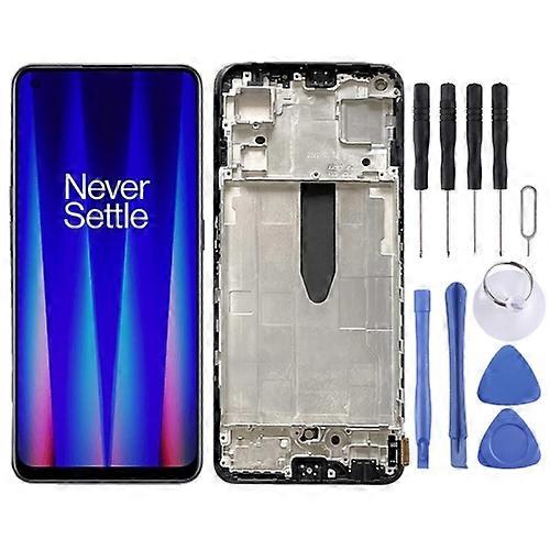 LCD Screen for OnePlus Nord CE 2 5G IV2201 Digitizer Full Assembly with Frame