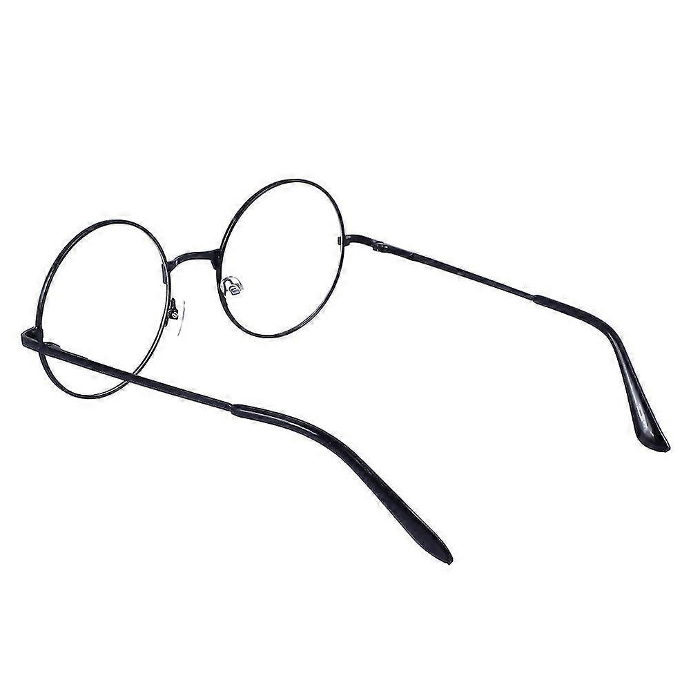 Glasses Round Circle Clear Lens