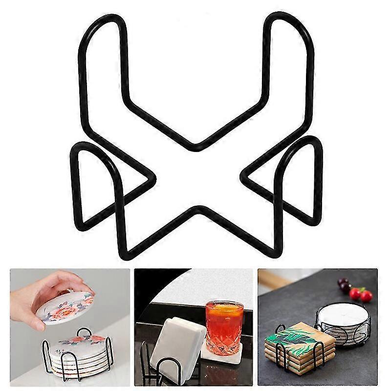 Coaster Holder Mat Storage Rack Silicone Table Mat Holder Kitchen Accessories