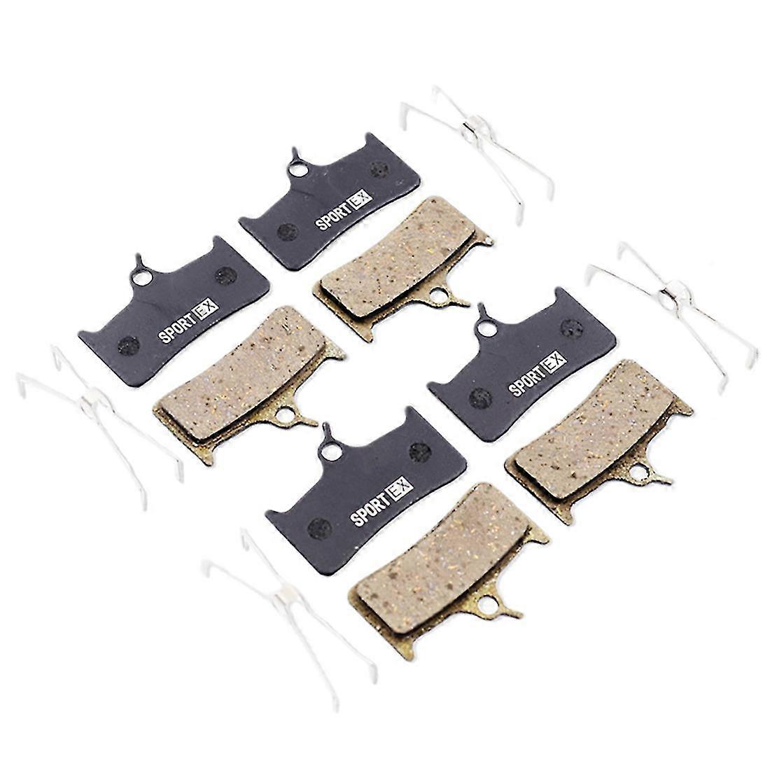 4 Pairs Bicycle Disc Brake Pads For Hope Dh4 E4 M4 And For M755 Dh Caliper,sport Class,resin (haoyi
