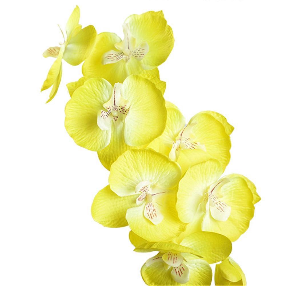 1Pc Artificial Flower Butterfly Orchid Garden DIY Wedding Party Desktop Decor KAESI