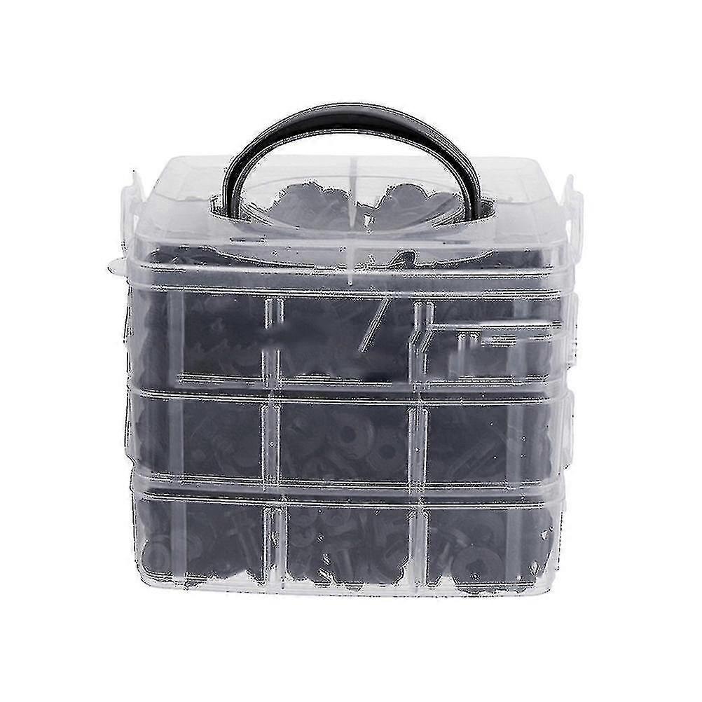 620x Car Push Pin Rivet Trim Clips Plastic Panel Fasteners Interior Fixing Tools