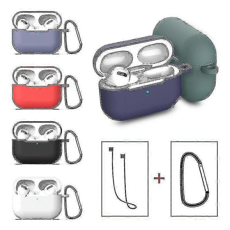 Silic Dirt Earph Stora Case With Keychain Rope For