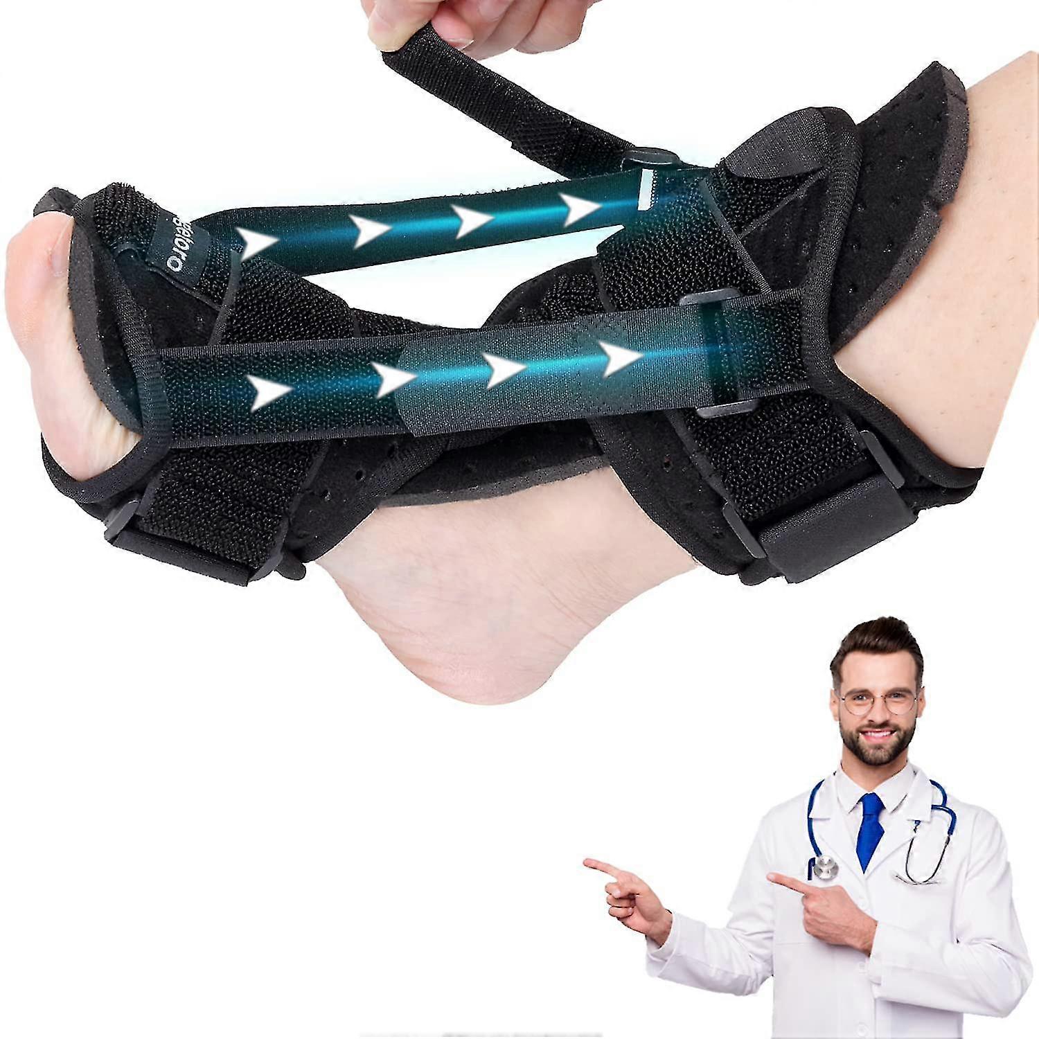 Plantar Fasciitis Splint Night, Plantar Fasciitis Support, Ankle Brace Foot Brace, Foot Drop, Achilles Tendoniti