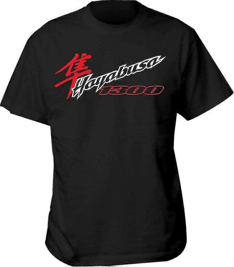T-Shirt Moto Suzuki GSX-R 1300 Hayabusa – Design Cool Noir, 100% Coton – Pour Passionnés De Bikes
