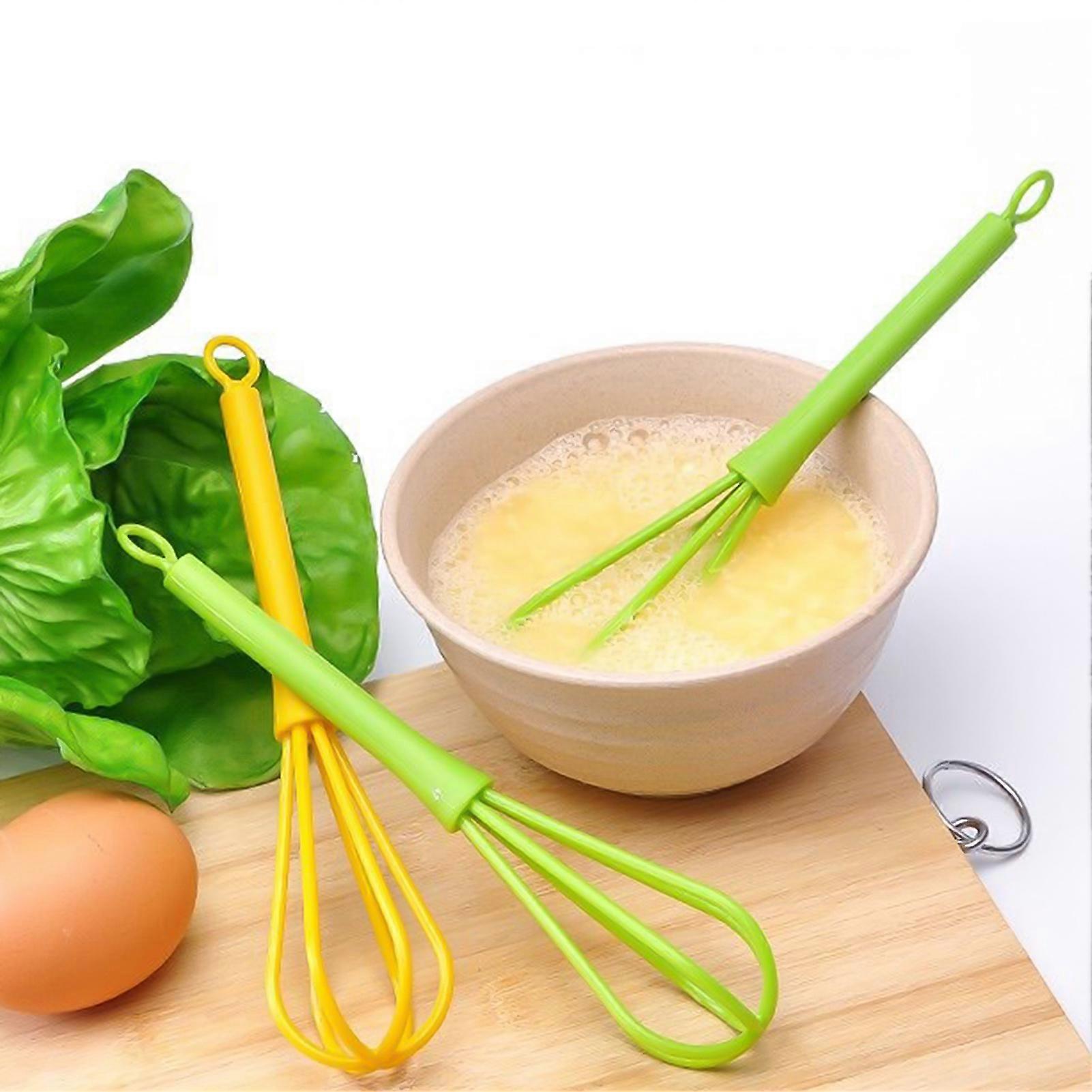 Egg Beater Rotary Manual Whisking Suspendable Rotary Manual Egg Mixer for Kitchen KAESI