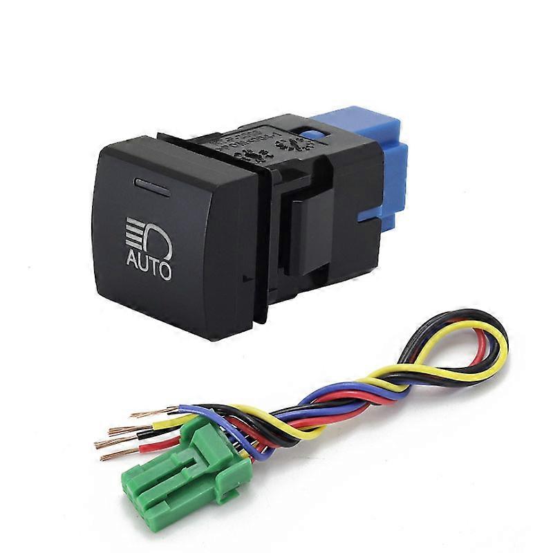 1PC Front Fog Light After Fog Light radar Spotlight Tailgate music audio Switch Button For Toyota Camry 18-19