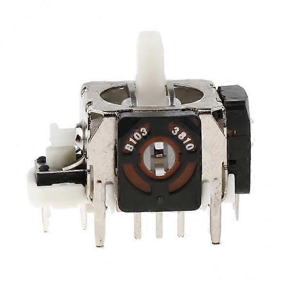 Module de joystick analogique 7x 3D pour manette Playstation 2 PS2 Noir