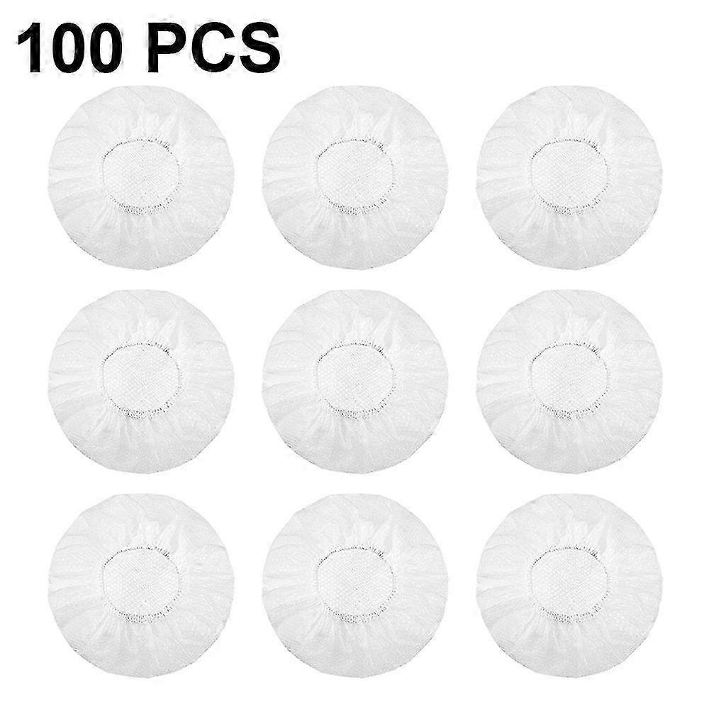 100 Pcs Stretchable Headphone Cover - Disposable Hygiene Ear Covers