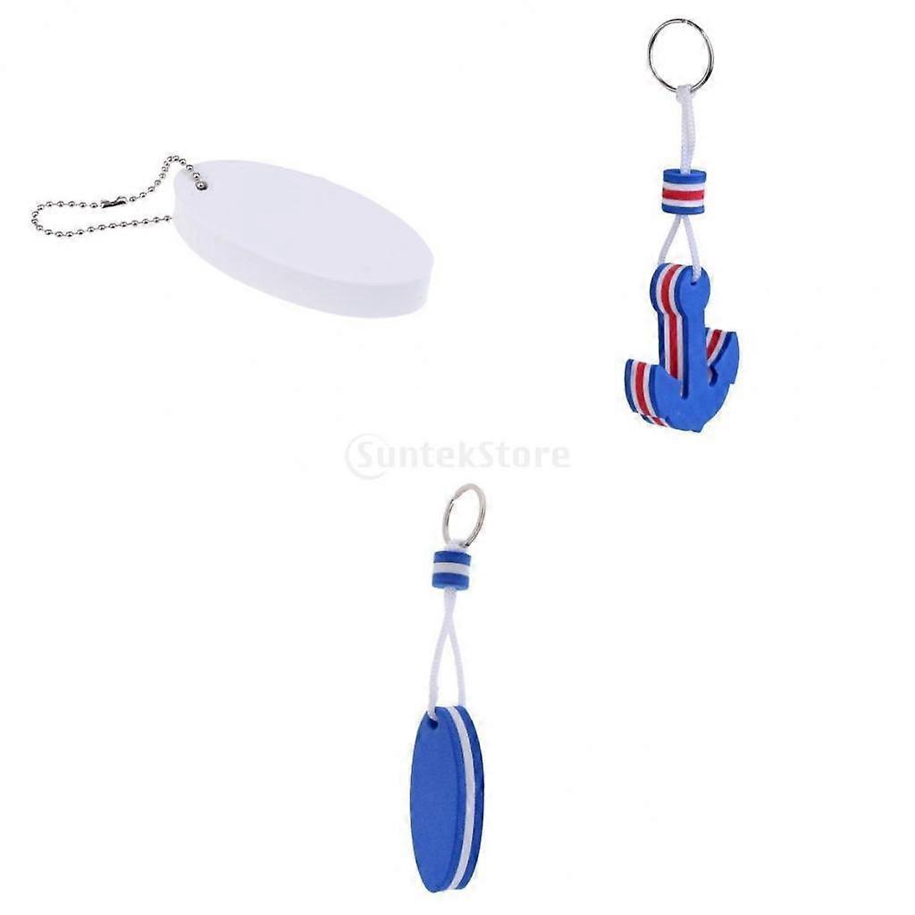 3 Pieces Nautical Novelty Floating Keychain Keychain Keychain