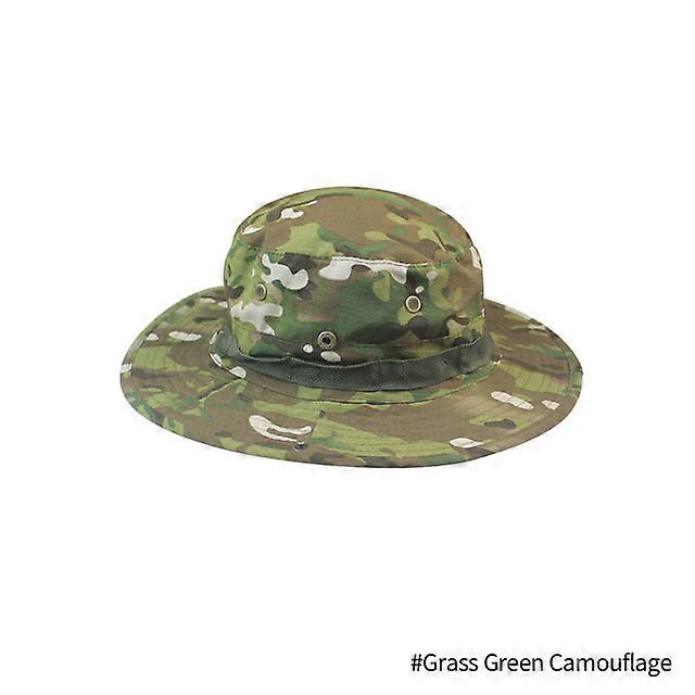 Camouflage Boonie Men Hat Tactical US Army Bucket Hats Military Multicam Panama Summer Cap Hunting Hiking Outdoor Camo Sun Caps