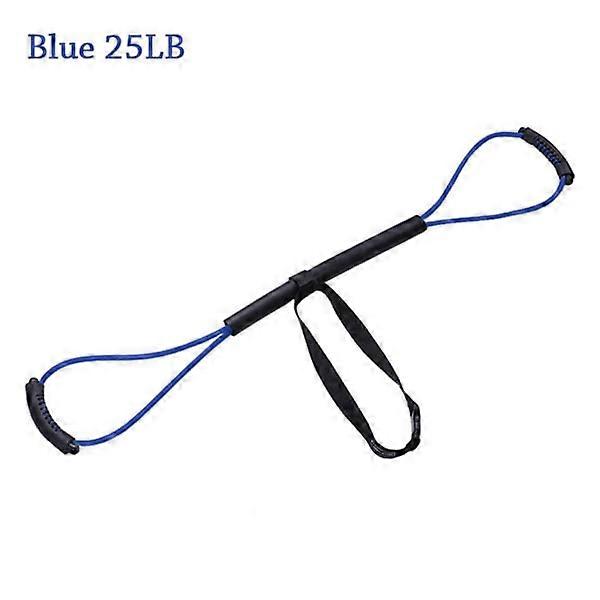 1 Pcs Blue 25LB Exercise Rubber Bands Exercise Pull Ropes