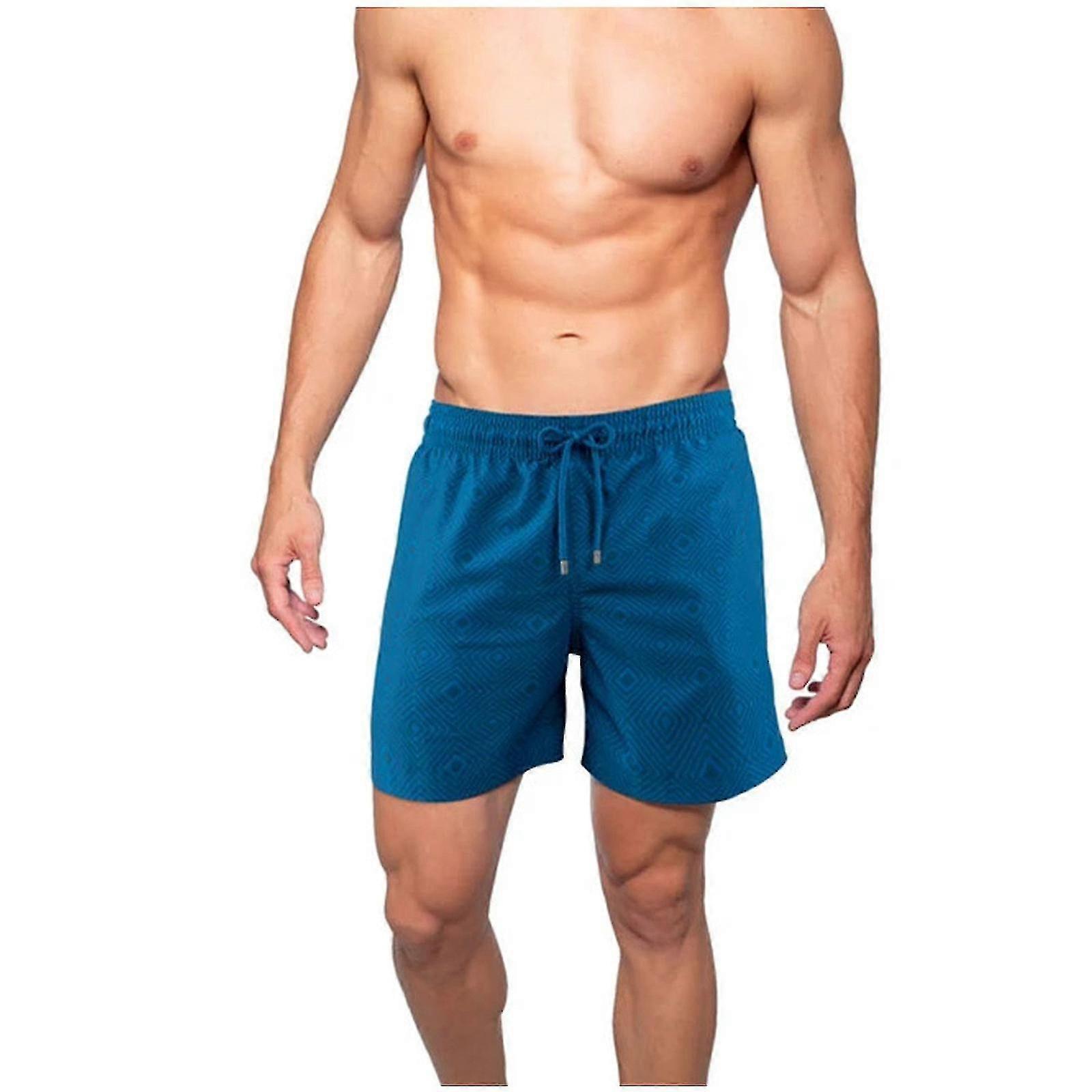 Mens Swim Trunks With Compression Liner