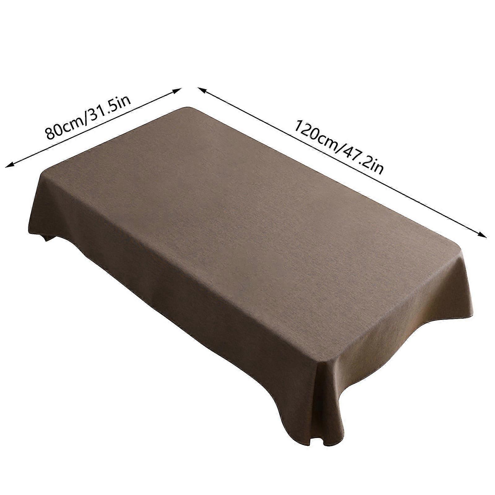 Table Cloth 3147in Solid Color Round Style Dining Table Cover