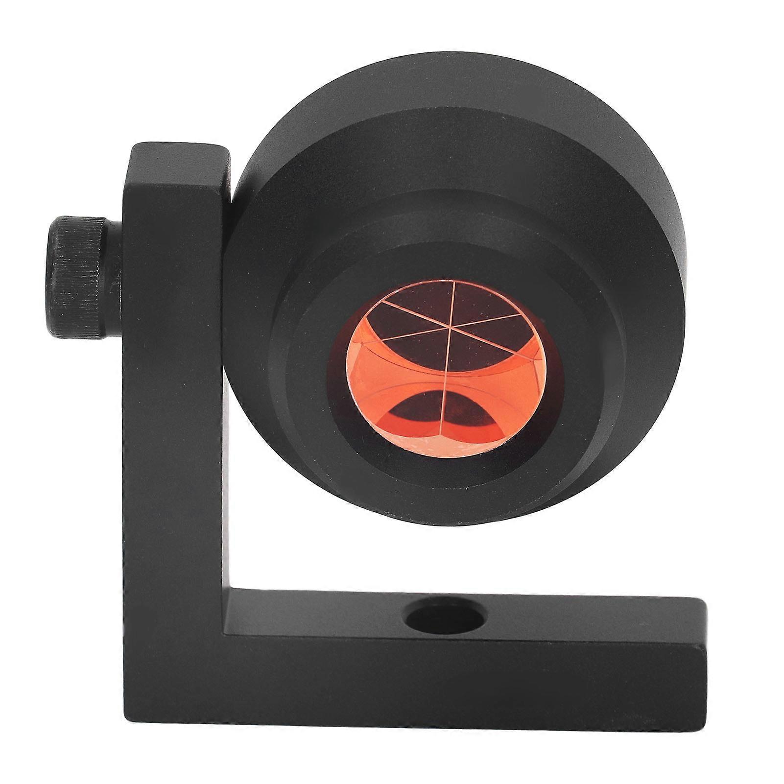 Double-Sided Optical Glass Reflection Prism with L-Shaped Stand - 90 Degree Angle, Ideal for Measuring