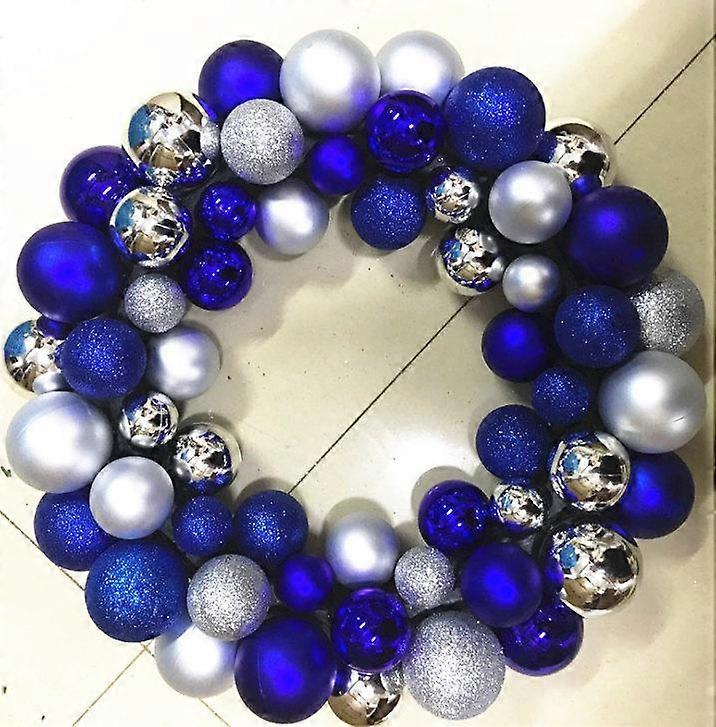 크리스마스 볼 화환 화환 크리스마스 장식 신년회 장식 35 cm