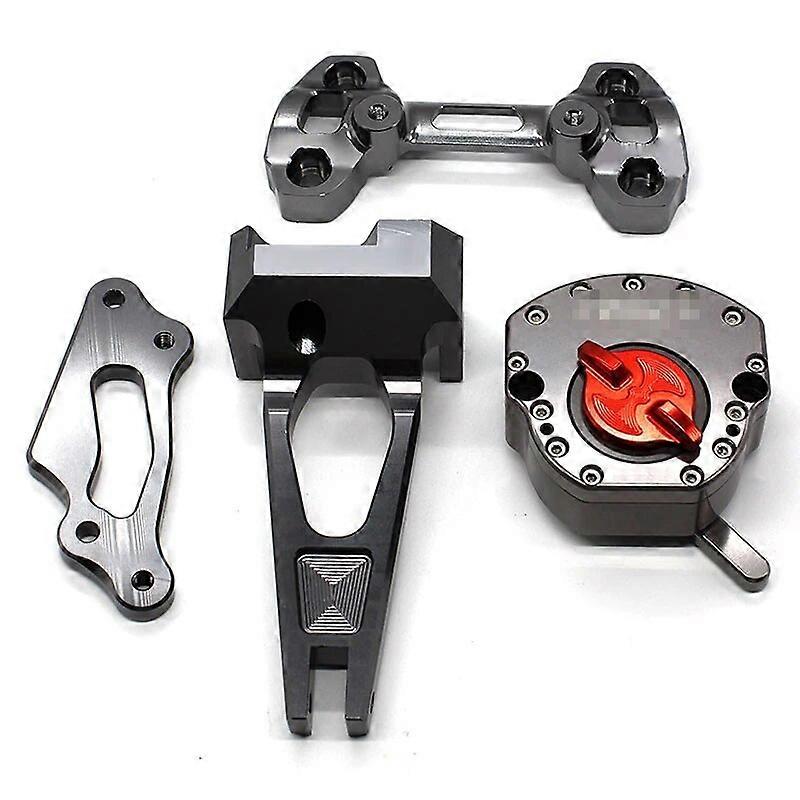 Per Yamaha MT-09 FZ09 MT FZ 09 MT09 2014 2015 2016 2017 2018 2019 2020 Set di montaggio in alluminio CNC Lenkung Dmpfer Halterung