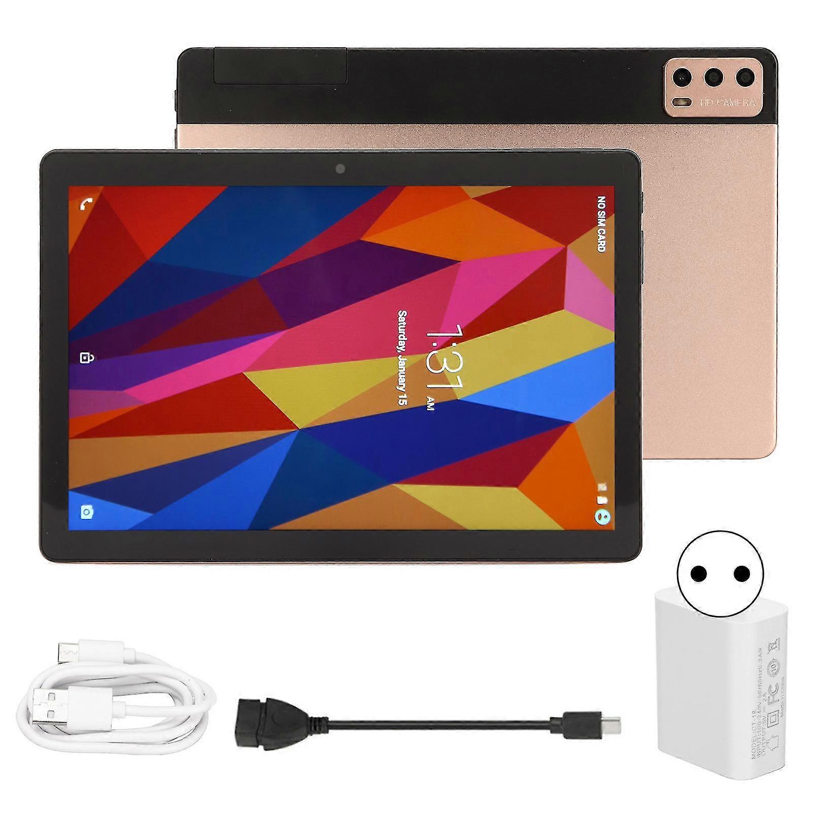 10.1in Android 11 Tablet with 8GB RAM, 256GB ROM, Dual WiFi, Octa Core CPU, and 5800mAh Battery