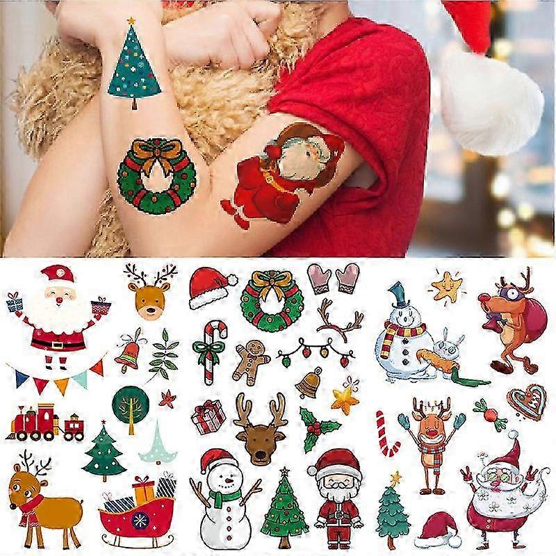 Christmas Decorations Temporary Tattoos