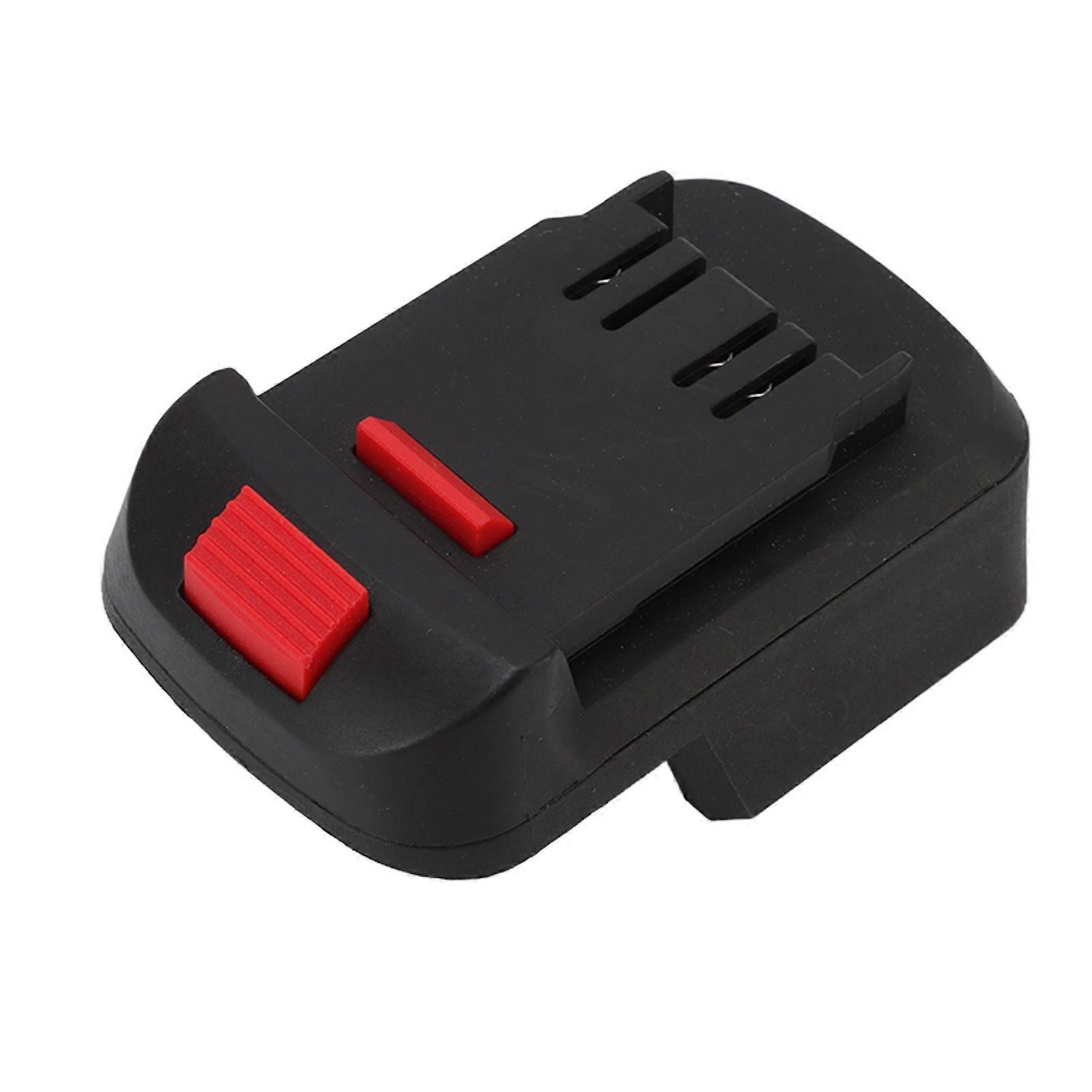 Electric Tool Battery Adapter ABS Short Circuit Protection Woodworking Tool Battery Converter for WORX