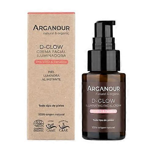 D-glow brightening face cream 30 ml of cream