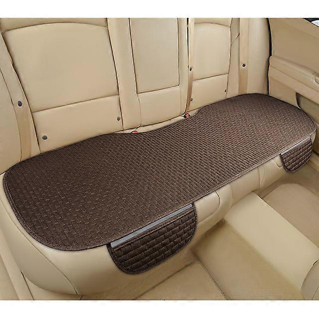 Car Seat Cover Front Rear Full Set Flax Linen Summer Seat Cushion Protector Pad Automobiles Accessories for Vehicle Universal