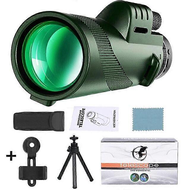 Portable Zoom HD 5000M Telescope Folding Long Distance Mini Powerful Telescope for Hunting Sports Outdoor Camping Travel
