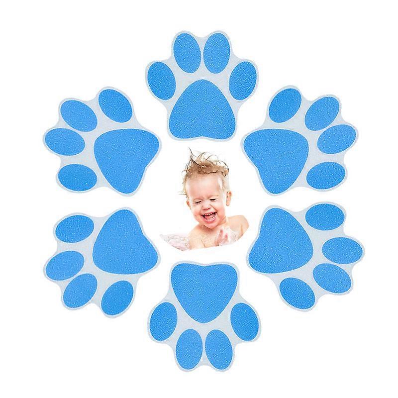20 Pack Large Non-Slip Tub, Shower & Bathroom Stickers (Blue)