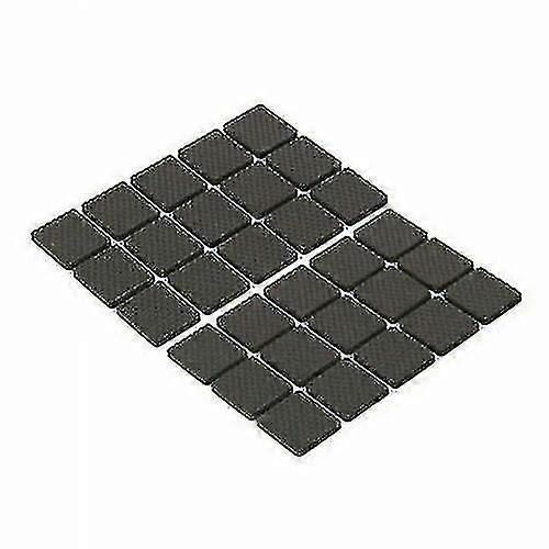 Antidérapant Auto-adhésif Caoutchouc Pieds Pads Noir Funiture Chaise Pads Protecteurs de sol