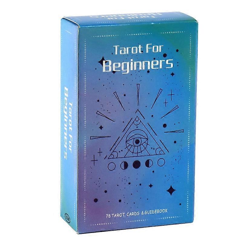 Tarot for Beginners Tarot Cards High Quality Fortune Telling Divination Oracle Cards Board Games Tarot With Guidebook