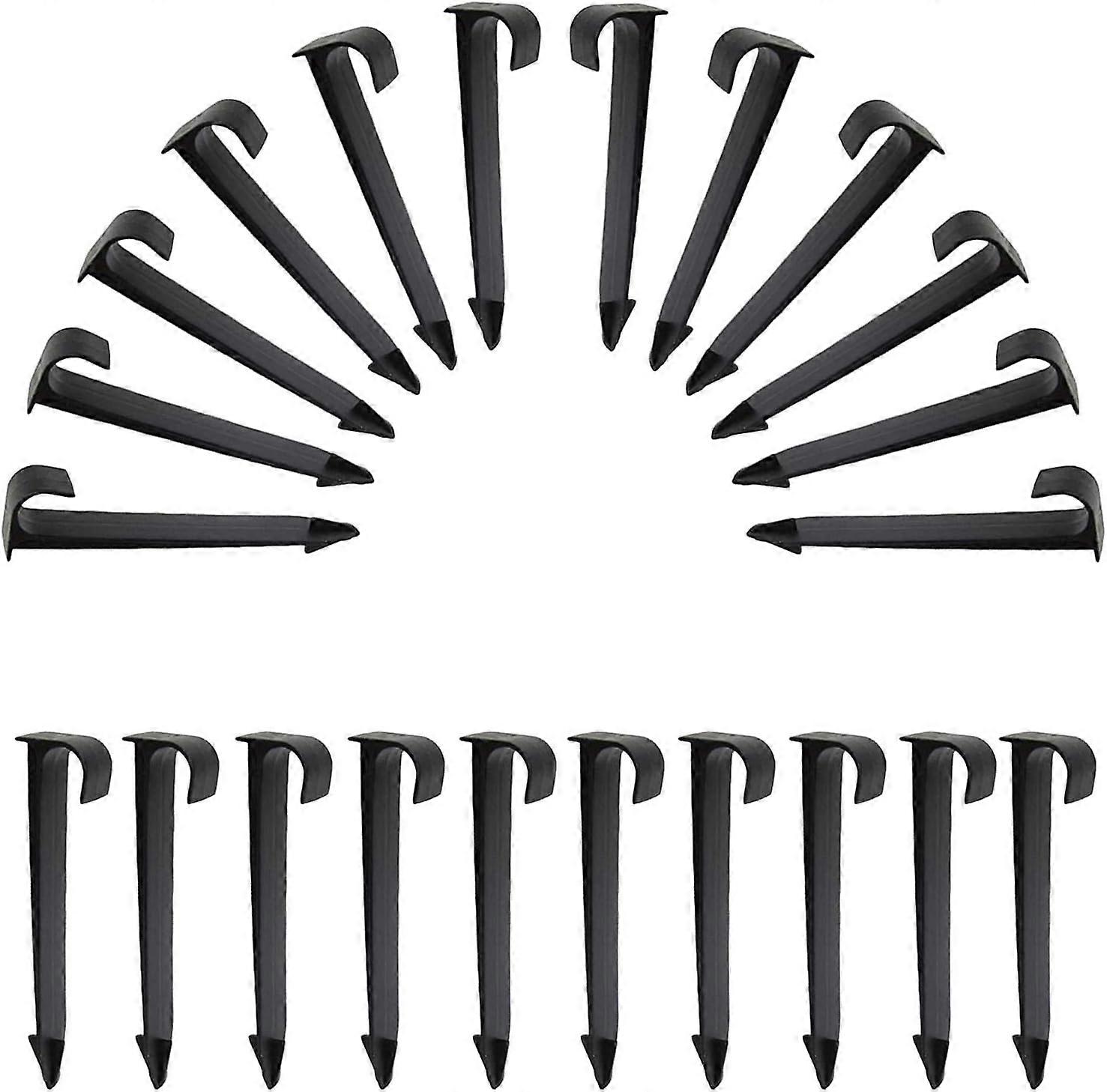 50 Pack Black Garden Hose Clips