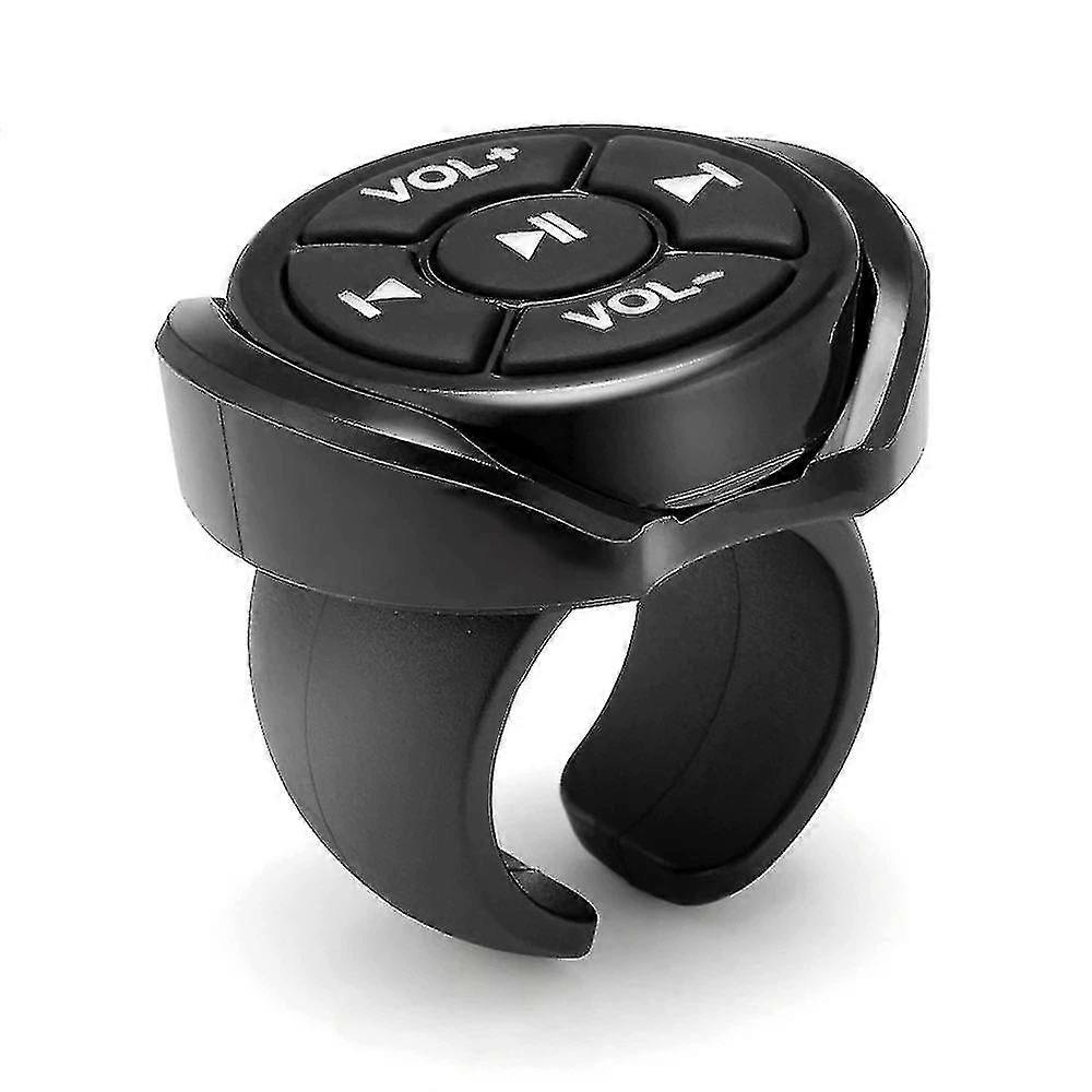 Wireless Bluetooth Media Button Remote Controller Car Motorcycle Bike Steering Wheel Mp3 Music Play For Ios Android Phone Tablet