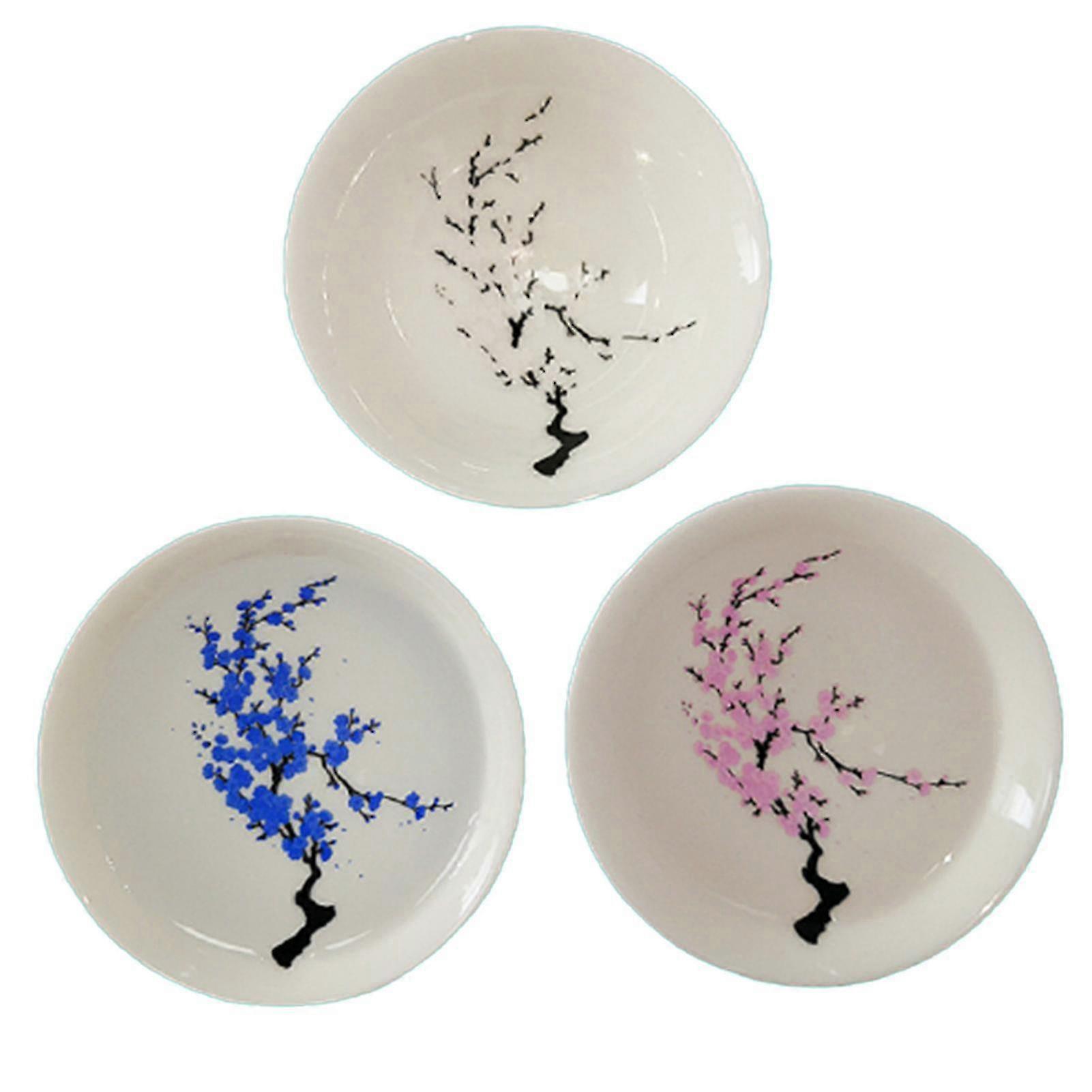 Magic Sakura Cseresznye / szilva / őszibarack Blossom Sake Cup Színváltozás jéggel / forró vízzel kerámia csésze