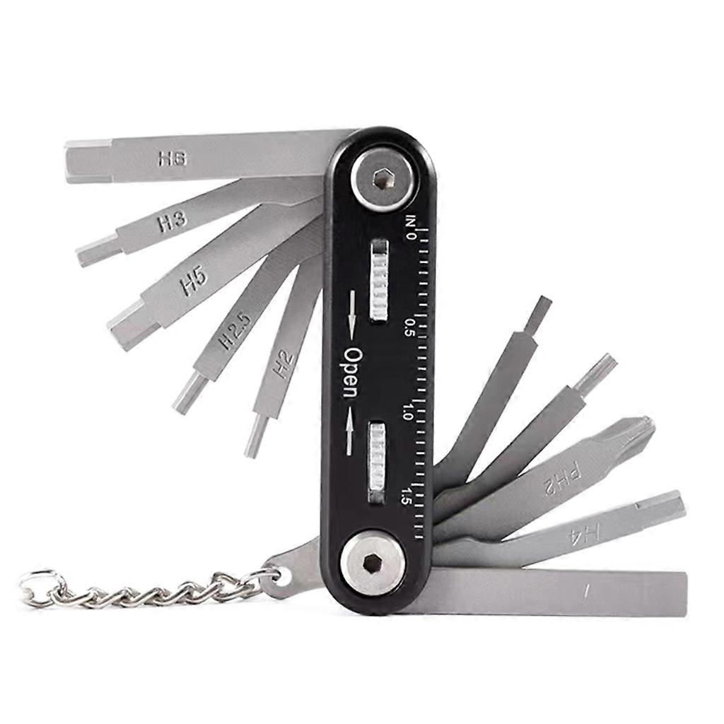 Portable Socket Mountain Cycle Multipurpose Wrench Touring Pocket Multi Tool