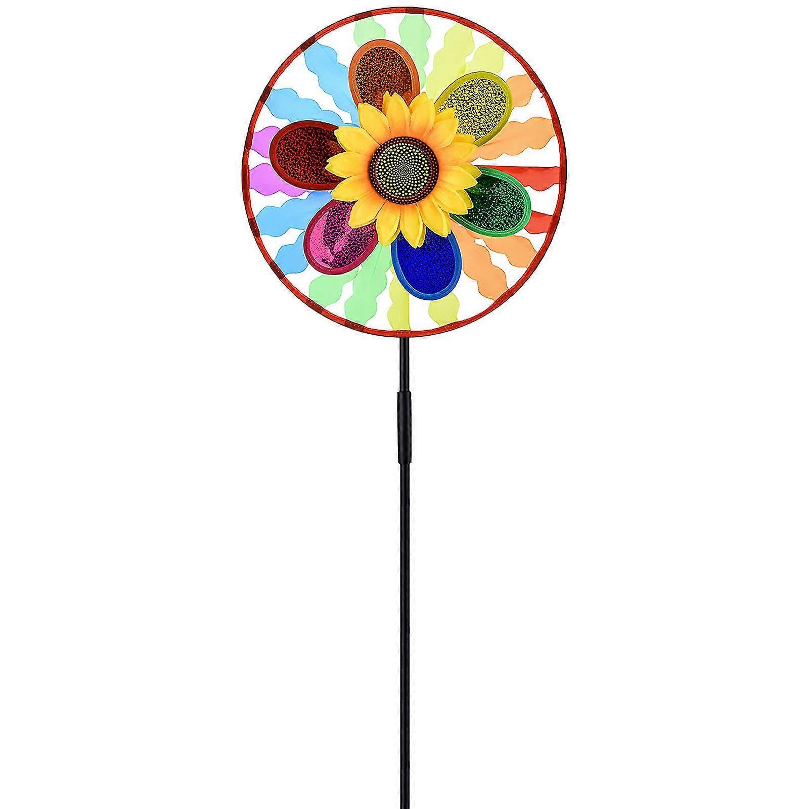 Garden Decorations Sunflower Windmill Party Windmill Sunflower Windmill Tw