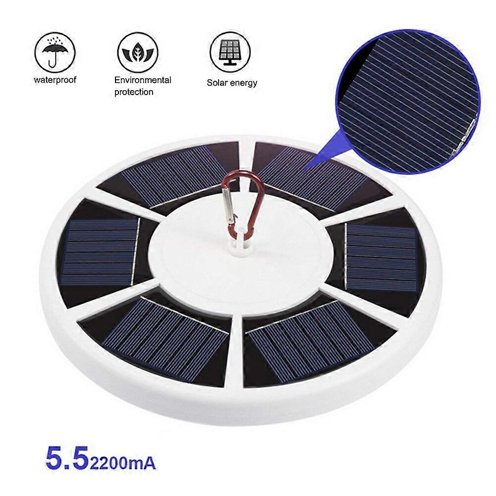 42 LED Solar Flag Pole Light Flag Pole Lighting for 15 to 25 Ft Flag Pole Topper