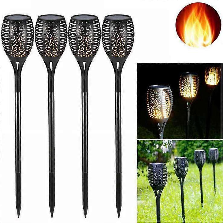 Solar flame light garden light outdoor induction light garden plug light