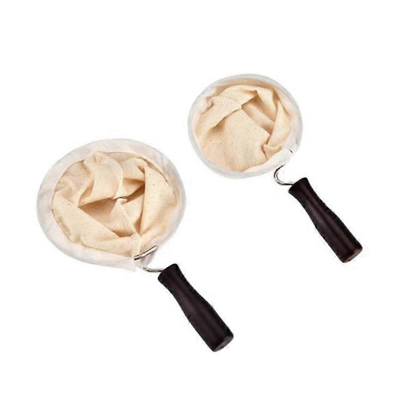 Reusable Coffee Filter Bag Stainless Steel Handle Cloth Strainer Dropping Pot Mesh Hand-Brewed Coffee Tools Tea Filter C