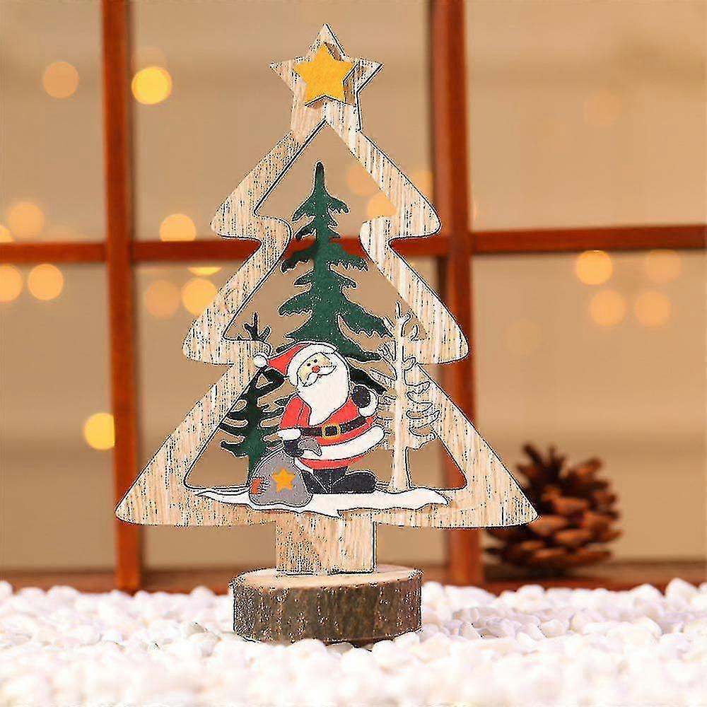 Ornt Pre Nol Man Elk Craft Table Rat - Yellow Tree -