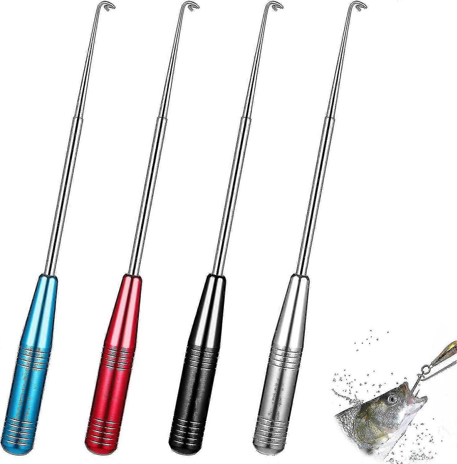 4 Pieces Fishing Hook Quick Release Quick Hook Remover Fish Hook Separator Fish Hook Removal Tool