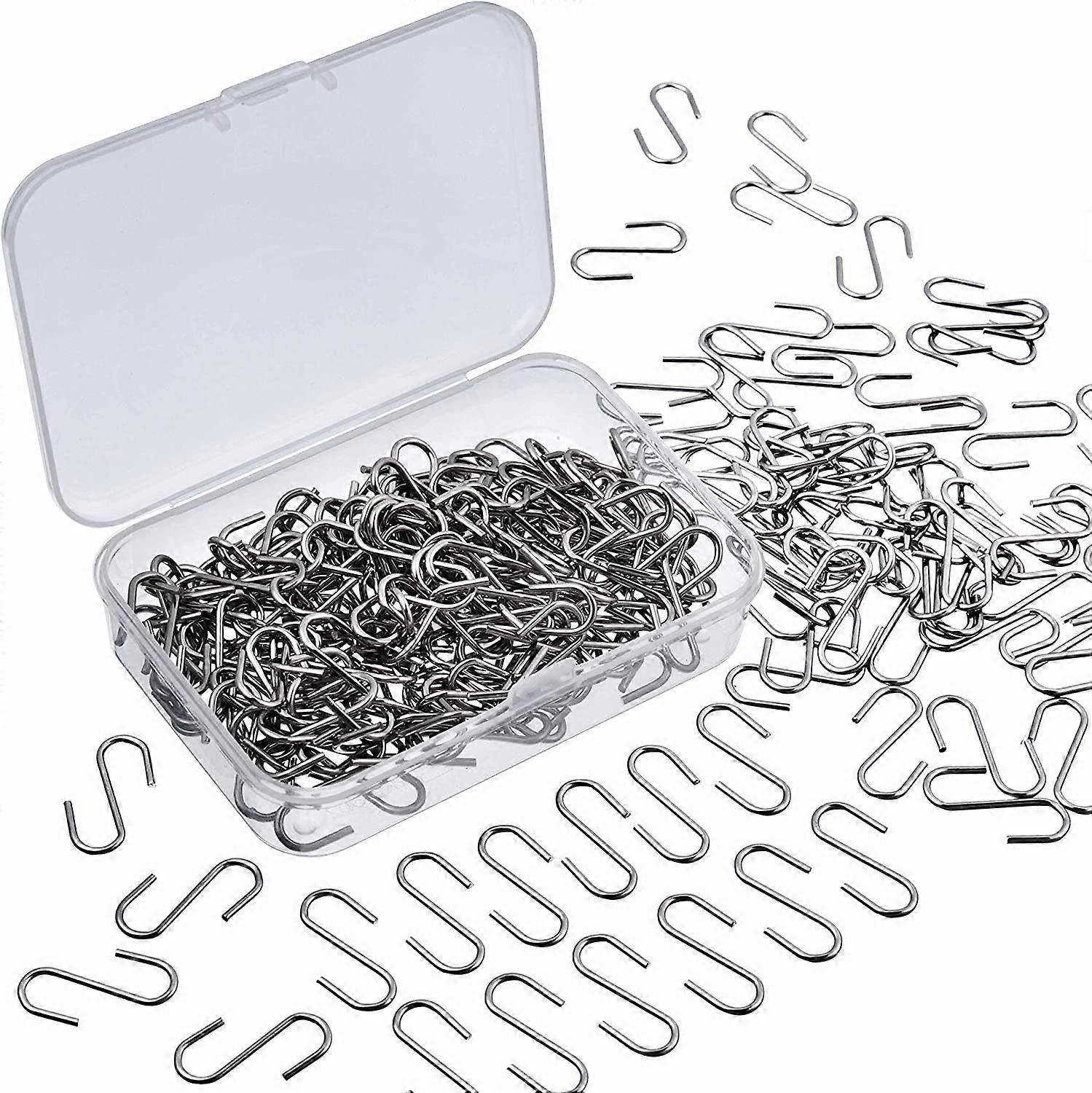 150 piese Mini S Cârlige Conectori metal S Forma Hook Umerase