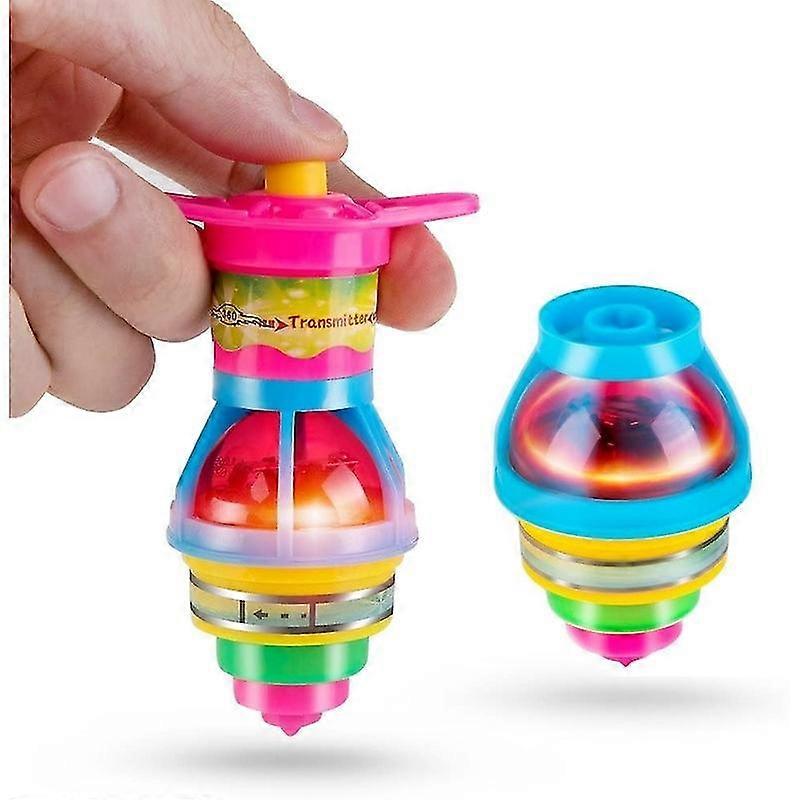 Spinning Top Flash Lumineux Spinning Tops Jouet Coloré Top Ejection Jouet Clignotant Led Gyroscope Enfants Jouets Classiques