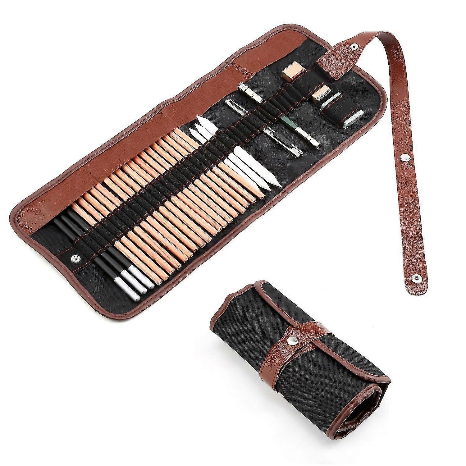 29 Pieces Professional Sketching & Drawing Art Tool Kit