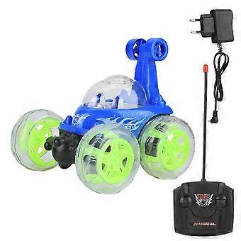 Telecomando Rolling Car Ricaricabile RC Veicolo Giocattolo con Musica Danza Leggera Spina UE 110-240