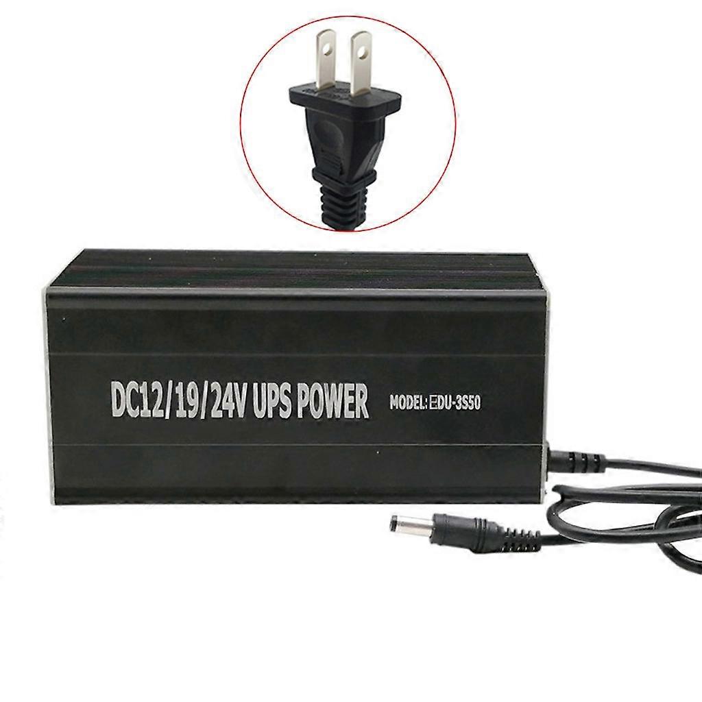 Rechargeable 15000mAh 5V 12V 19V 24V Output UPS Battery Pack for Laptop Router