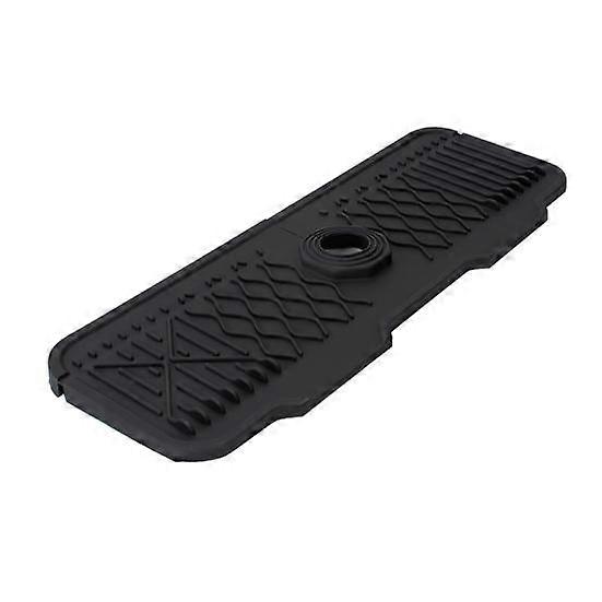 משטח התזה לברז מתקפל עמיד בפני התזות שיפוע ניקוז קל למנוע דליפות מגן התזות מטבח חדר אמבטיה ברז לוכד טפטופים מגש משטח ניקוז לברז