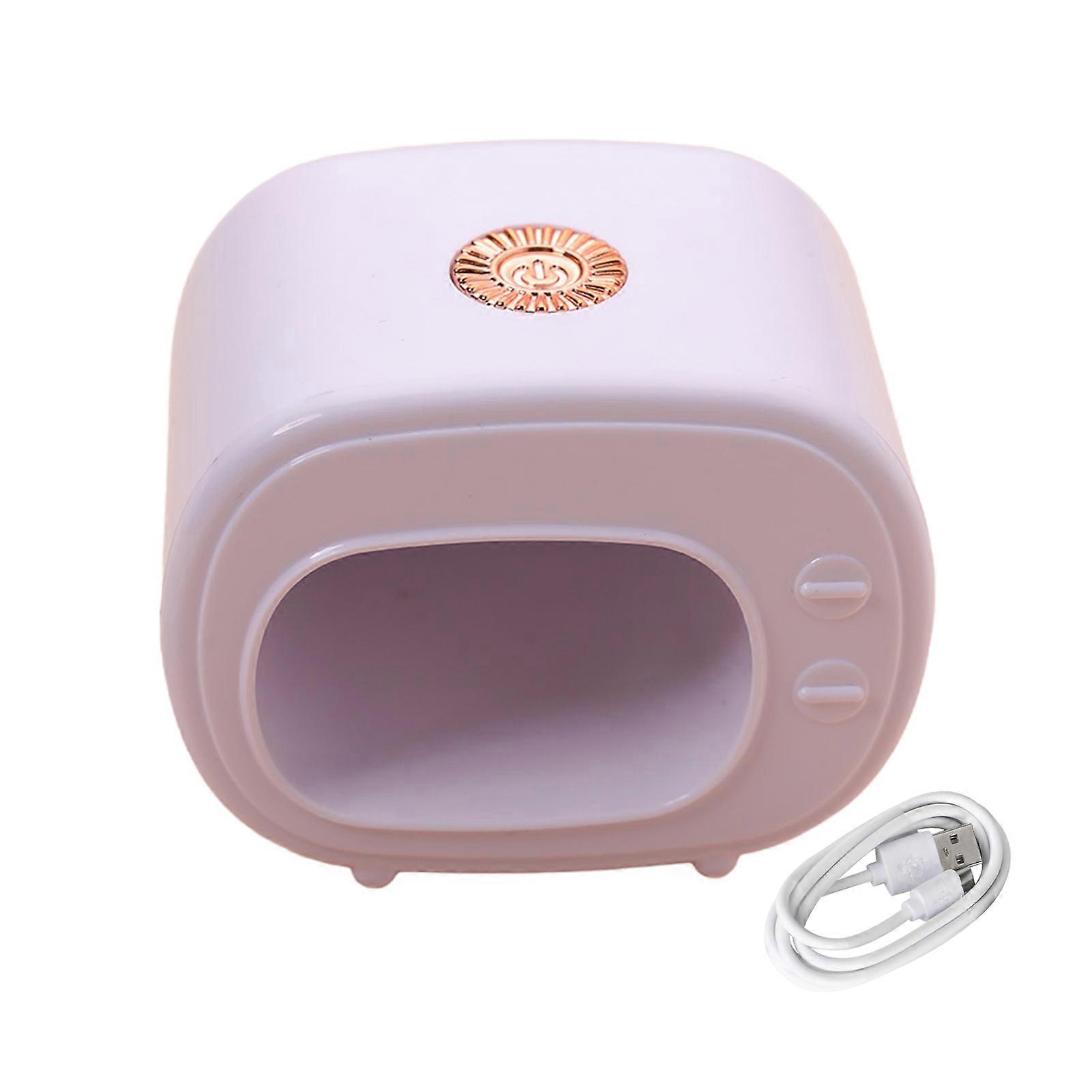 Mini Nail Lamp Portable USB Powered Gel Polish Drying Curing UV LED Nail Light Manicure Dryer Home Nail Salon Nail Art Tools