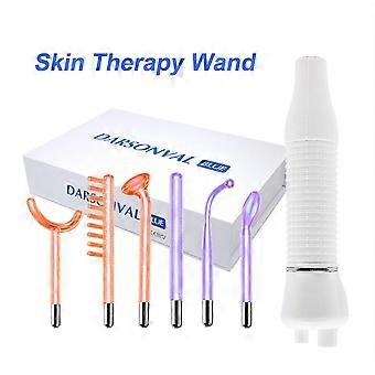High frequency electrotherapy beauty instrument electrotherapy stick red light purple light two in one acne skin care instrument UK standard