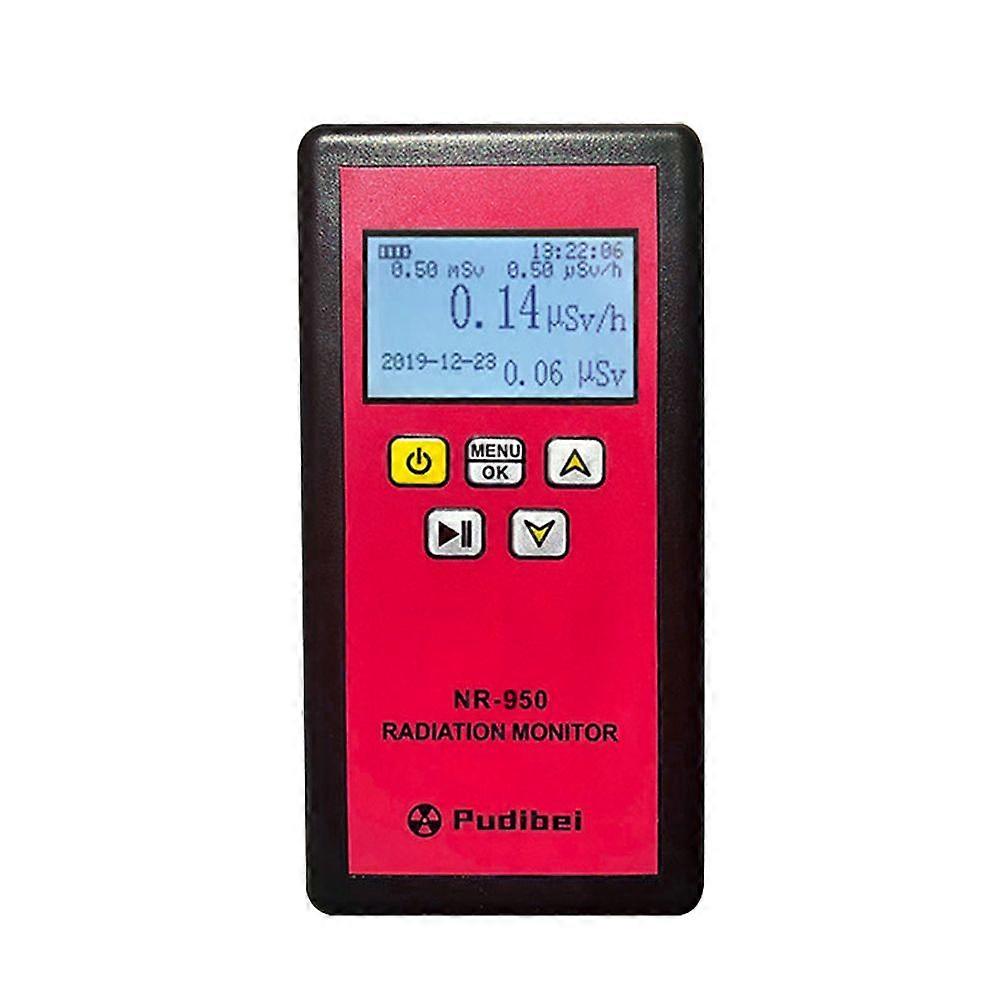 NR-750 850 950 Nuclear Radiation Detector LCD Radioactive Tester Geiger Counter  Y X-ray Detection Nuclear Radiation Detector
