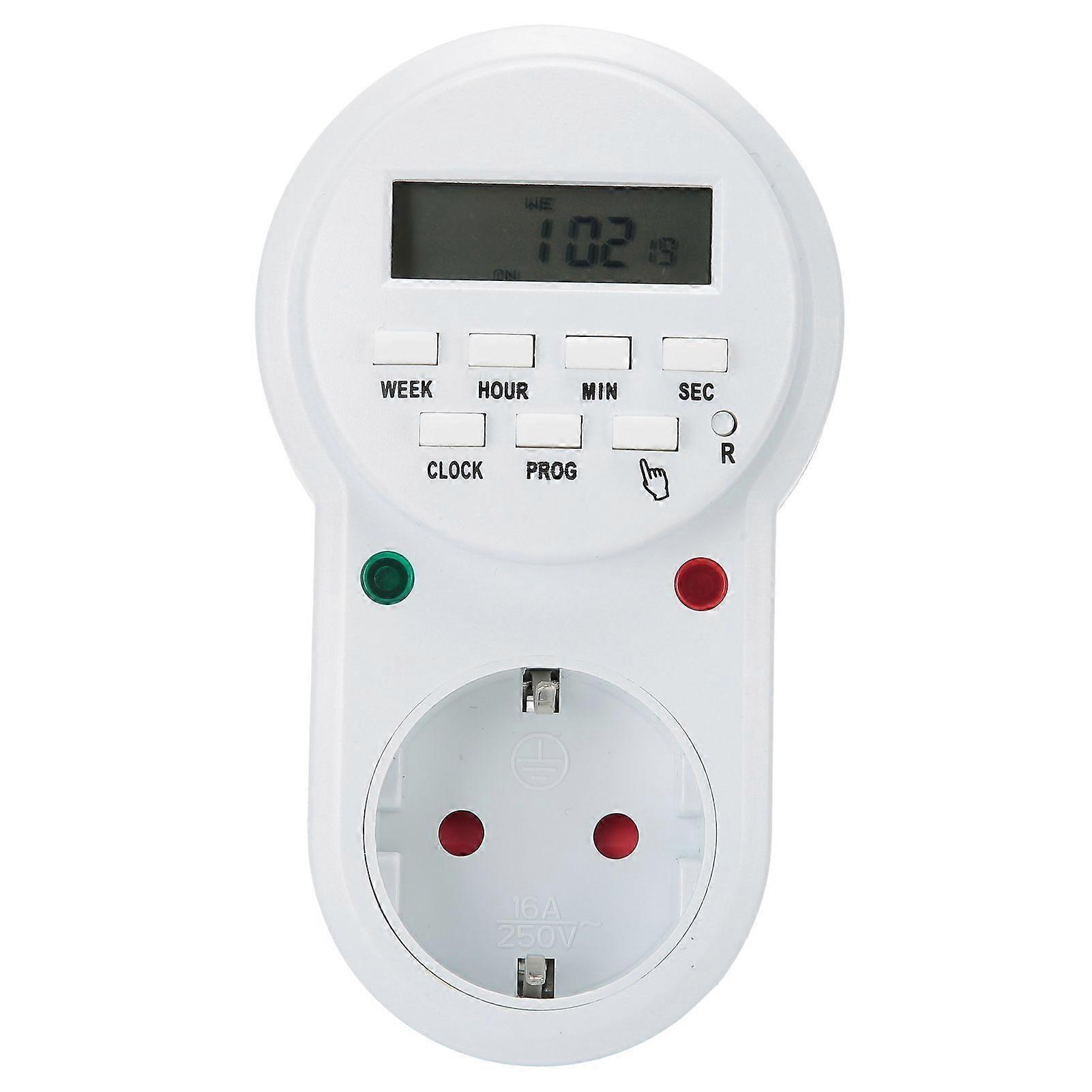 16A Smart Digital Programmierbare Timer Steckdose Radfahren Timer Outlet Schalter